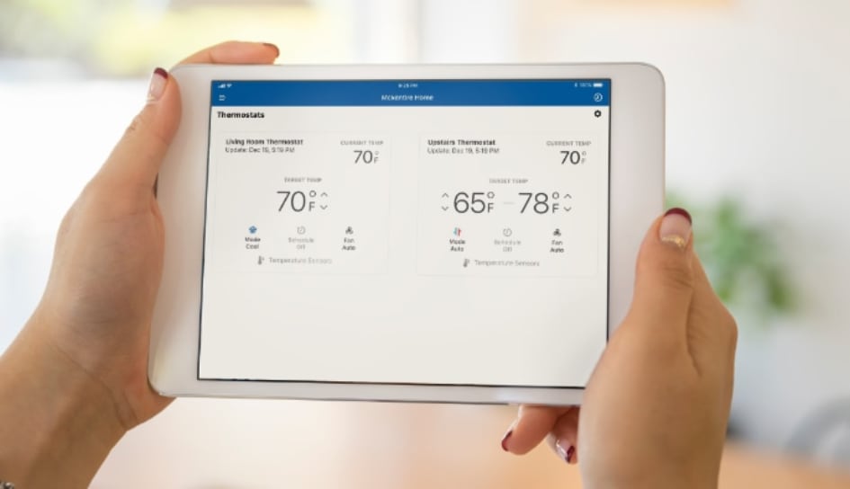 Thermostat control in Rochester